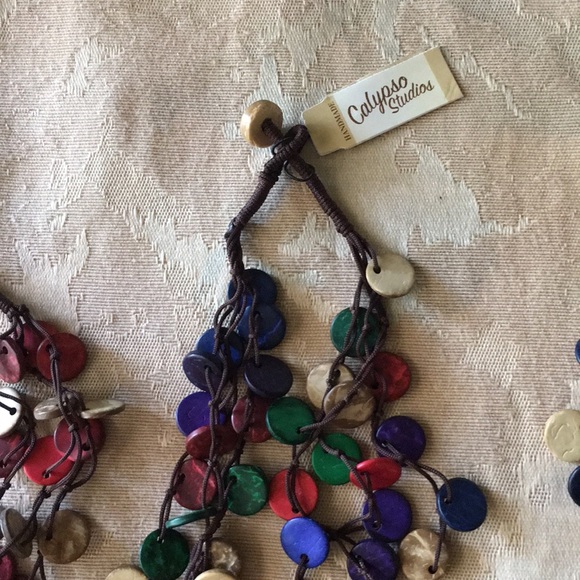 3 Bundled Shell Necklaces-Calypso Studios NWT - Picture 7 of 8